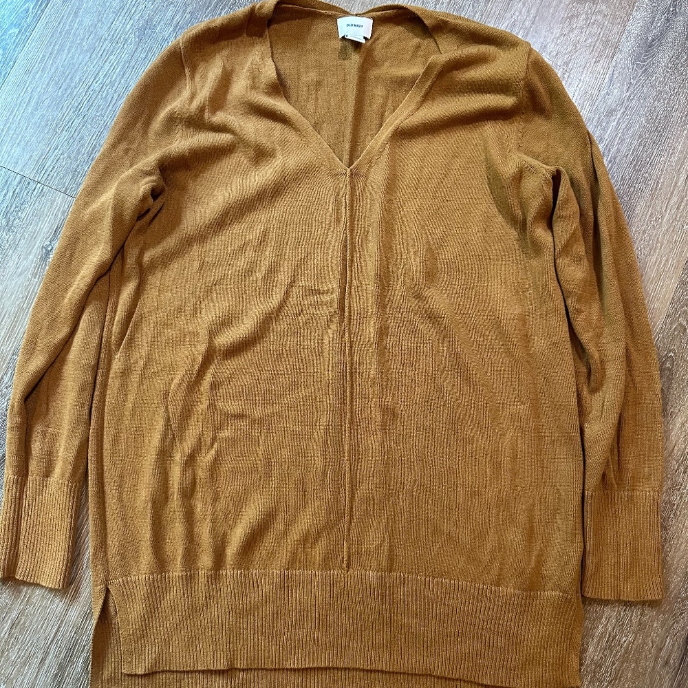 Old Navy V-Neck Tunic Sweater